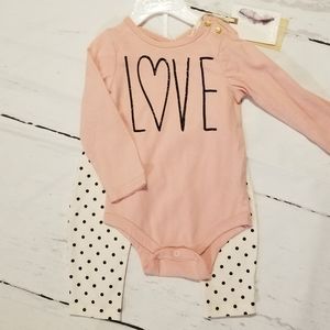 NWT Jessica Simpson baby girl outfit